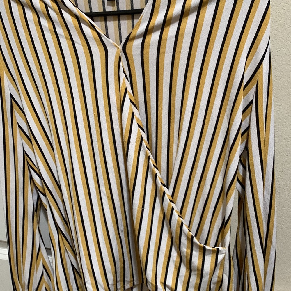 Striped long sleeve blouse - Picture 2 of 4